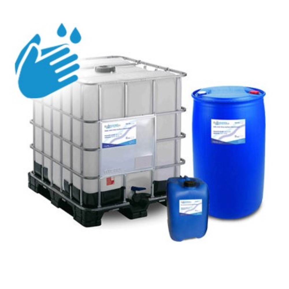 25, 210 and 1000 Litre hand wash sanitiser